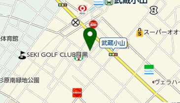 飛鳥美術武蔵小山店の地図画像