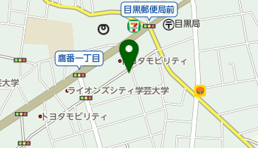 キッカーランドJAPANの地図画像