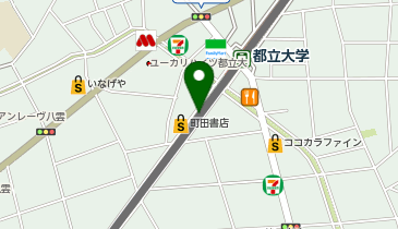 あーる工房都立大学店の地図画像