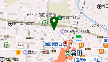 きものレディ着付学院蒲田校の地図画像