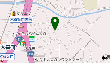 ナガシマ理容室の地図画像