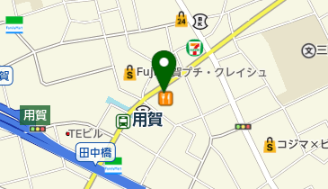 ポニークリーニング用賀2丁目店の地図画像