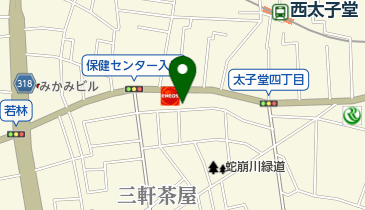 美容室ベリマージュの地図画像