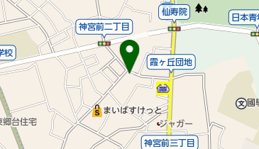 ティアハイムコクアの地図画像
