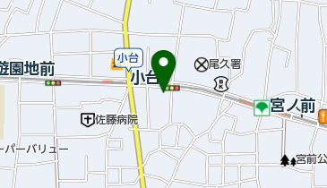 Hairtoneの地図画像