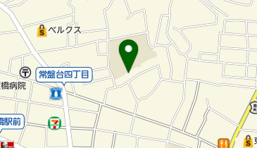 板橋区立あいキッズ 中台小学校の地図画像