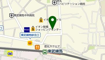 ファイテンショップ東武練馬店の地図画像