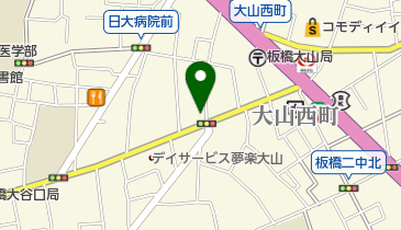 フジ薬局板橋大山店の地図画像