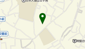 板橋区役所 ふれあい館 中台の地図画像