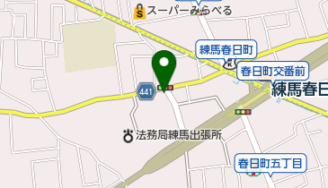 春日びよりの地図画像