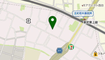 肉のあまいけの地図画像