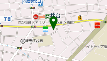 観音堂桜台はりきゅう治療院の地図画像