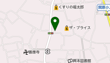 フラワーショップMini花の地図画像