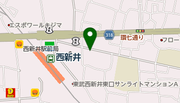 田辺薬局 西新井東店の地図画像