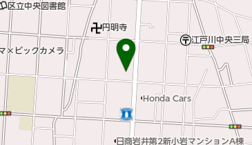 ヤマシン薬局江戸川店の地図画像