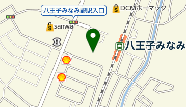 BANKAN八王子店の地図画像