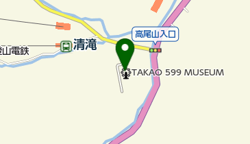 八王子市役所 産業振興部 観光課 高尾599ミュージアムの地図画像