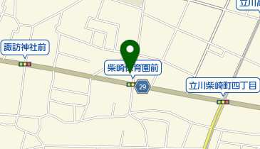 立川市 柴崎会館の地図画像