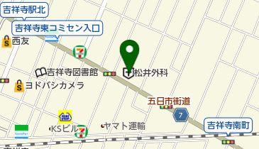 こどもと幼児園の地図画像