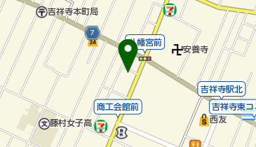 ピアノスタジオノア吉祥寺店の地図画像