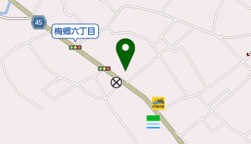 獅子口屋梅郷支店の地図画像