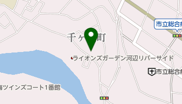 理容室ルナの地図画像