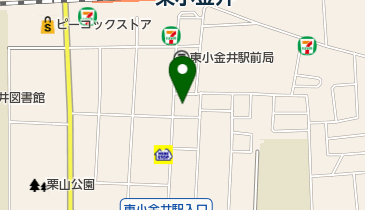 美容室senseの地図画像