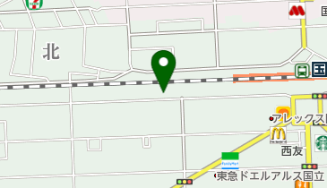 ヘアーラウンジホウム(houm)の地図画像