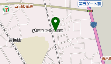 ニシオデンタルプロジェクトの地図画像