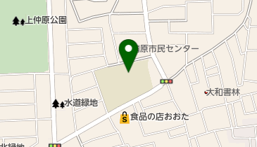 東大和市役所 教育委員会相談室の地図画像