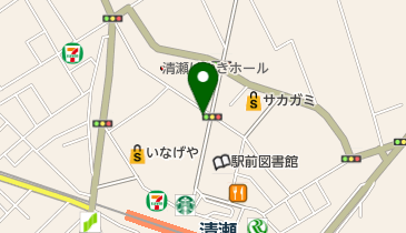 ヤマハ音楽教室宮地楽器清瀬センターの地図画像