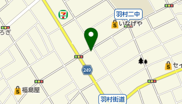 アフラック募集代理店の地図画像