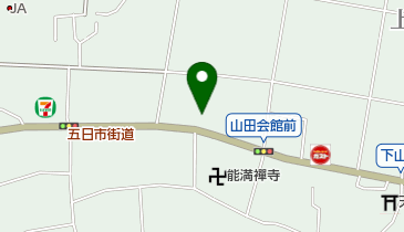 ほまれ整骨院の地図画像