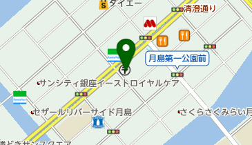 ヘアーサロンバルコニーの地図画像