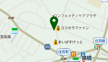 ココカラファイン薬局曙橋店の地図画像