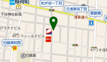 高居理容室の地図画像