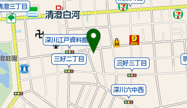 田巻屋 深川清澄白河本店の地図画像