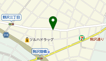ツカハラ薬局下馬店の地図画像