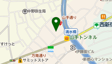 渋谷区地域交流センター 二軒家の地図画像