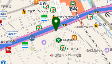 宝島24渋谷西口店の地図画像