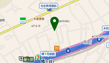 CityHair&CAFE初台店の地図画像