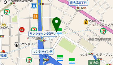 占い館セレーネの地図画像