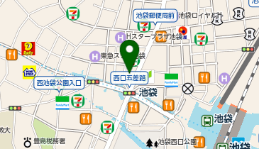 リフレッシュ池袋西口店の地図画像