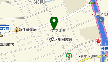 白友舎の地図画像