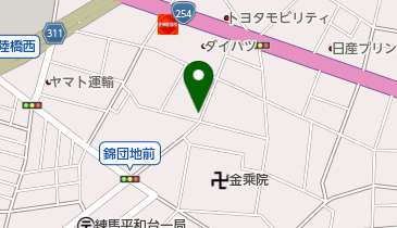 デイフォレスト練馬錦の地図画像