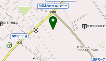 東京都東村山ナーシングホームの地図画像