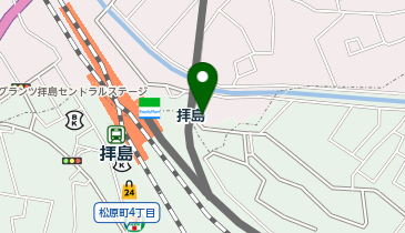 鍼楽の地図画像