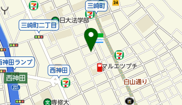 日本書道教育学会(公益財団法人)本部の地図画像