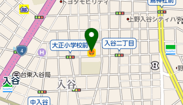 ラジャベッタ上野店の地図画像