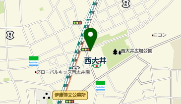 アイセイ薬局西大井店の地図画像